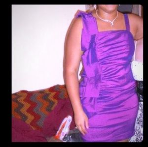 Rouched Cocktail Dress